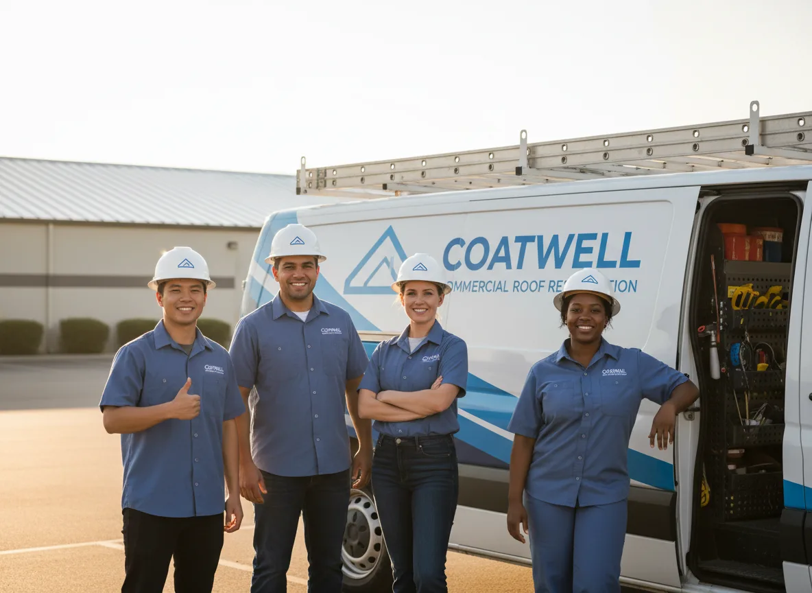 Commercial roof coating company in Kingston, OH